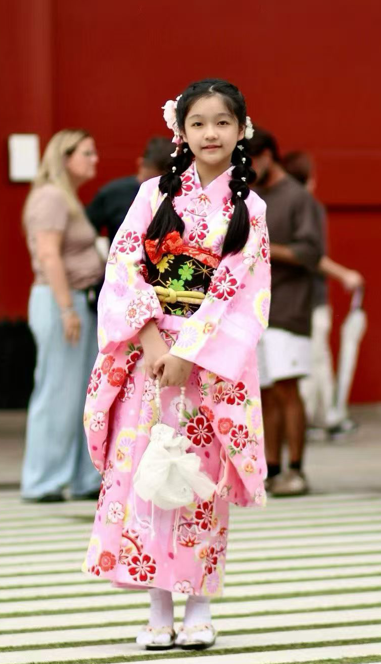 子供着物の全身姿